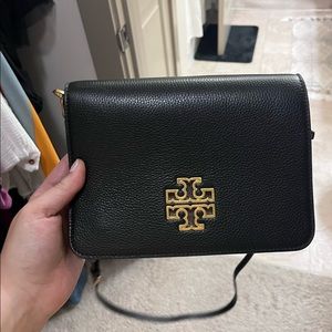 Tory Burch Britten Black Chain Crossbody Bag - USED ONCE. GREAT CONDITION.